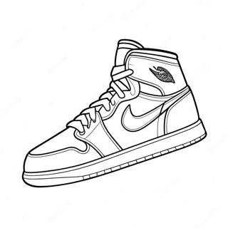 Air Jordan Logo Ausmalbild 112089-48298