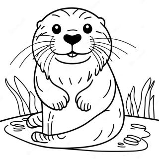 Seeotter Ausmalbilder