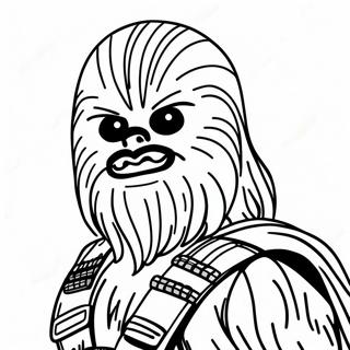 Chewbacca In Kampfausrustung Ausmalbild 112369-48521