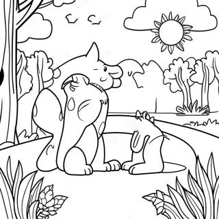 Naturthemen Sprichworter Ausmalbild 112860-49035