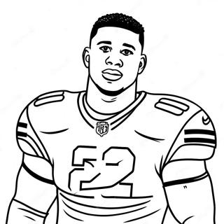 Saquon Barkley Ausmalbilder