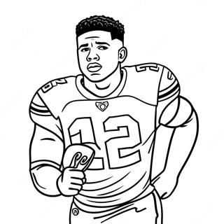 Saquon Barkley Ausmalbild 112881-48919