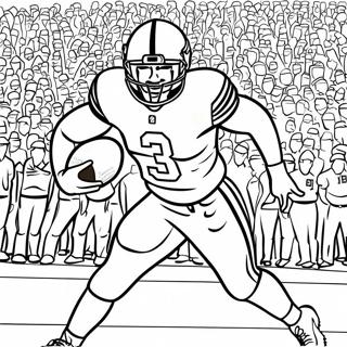 Saquon Barkley In Aktion Ausmalbild 112883-49046