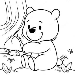 Klassisches Winnie Puuh Ausmalbild 113474-49497