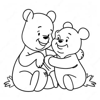 Klassisches Winnie Puuh Ausmalbild 113474-49498