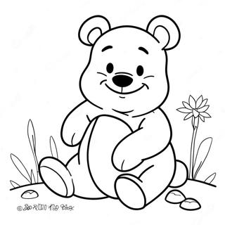 Klassisches Winnie Puuh Ausmalbild 113474-49499