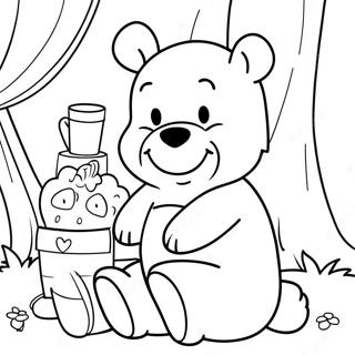 Klassisches Winnie Puuh Ausmalbild 113474-49500