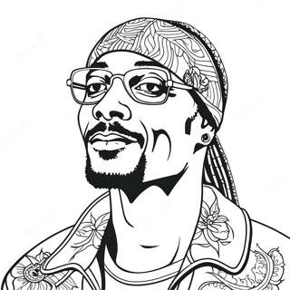 Snoop Dogg Ausmalbild 113525-49539