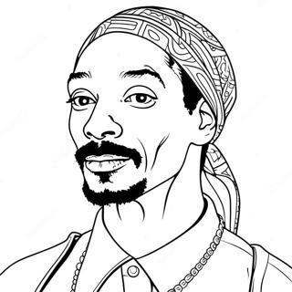 Snoop Dogg Ausmalbild 113525-49540