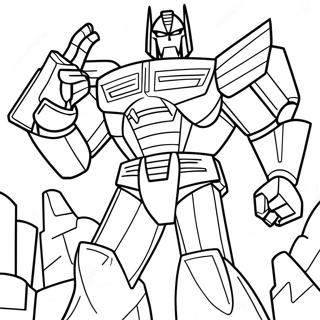 Megatron Mit Decepticons Ausmalbild 113784 49747