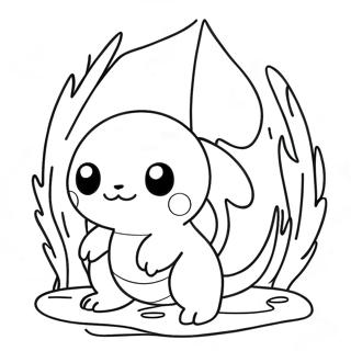 Abenteuerliches Wasser Typ Pokemon Ausmalbild 113837-49792