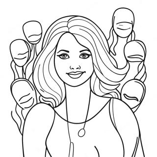 Frauen Feiern Ausmalbild 114401 50226