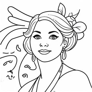 Frauen Feiern Ausmalbild 114401 50228