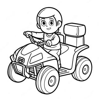 Ryder Fahrt Sein Atv Ausmalbild 114634 50411