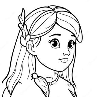 Noelle Silhouette Ausmalbild 114789-50529