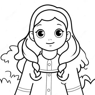 Noelle Silhouette Ausmalbild 114789-50530