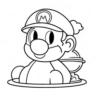 Cappy Mit Mario Ausmalbild 114866-50587