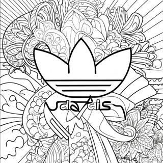 Adidas Logo Ausmalbild 115044-50718