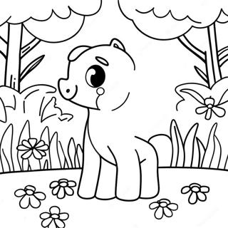 Buttercup Im Garten Ausmalbild 115820-51325