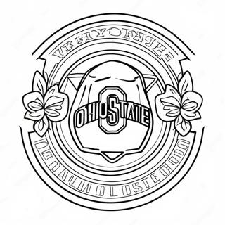 Ohio State Logo Ausmalbild 115895-51378