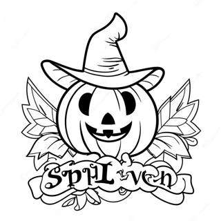 Spirit Halloween Logo Ausmalbild 116257-51658