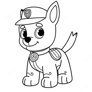 Rocky Paw Patrol Ausmalbild 116387 51923
