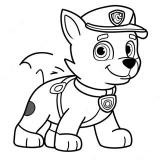 Rocky Paw Patrol In Aktion Ausmalbild 116388-51763