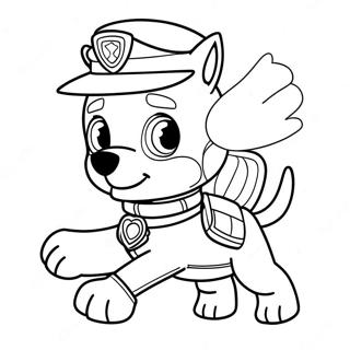 Rocky Paw Patrol In Aktion Ausmalbild 116388-51925