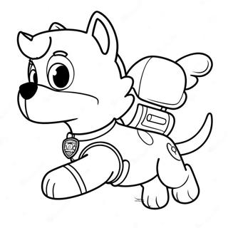 Rocky Paw Patrol In Aktion Ausmalbild 116388-51928