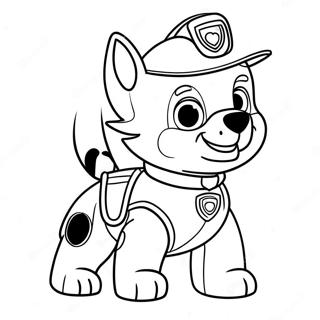 Rocky Paw Patrol Abenteuer Ausmalbild 116390-51770