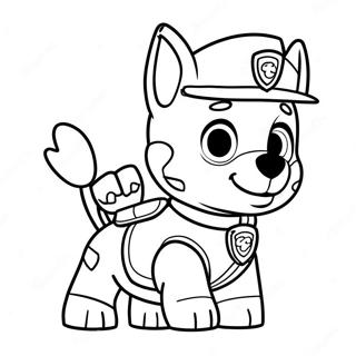 Rocky Paw Patrol Abenteuer Ausmalbild 116390-51771