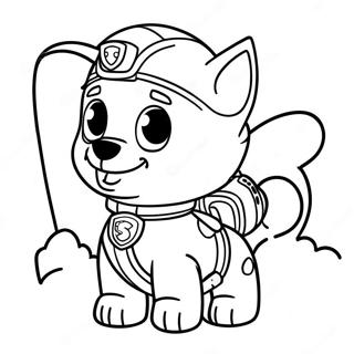 Rocky Paw Patrol Abenteuer Ausmalbild 116390-51934