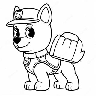 Rocky Paw Patrol Abenteuer Ausmalbild 116390-51935