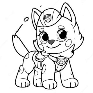 Rocky Paw Patrol Rettungsmission Ausmalbild 116391 51774