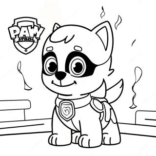 Rocky Paw Patrol Rettungsmission Ausmalbild 116391-51937