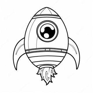 Raketenraumschiff Ausmalbild 116801-52254