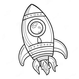 Raketenraumschiff Ausmalbild 116801-52255