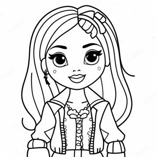 Stylisches Bratz Fashionista Ausmalbild 116901-52326