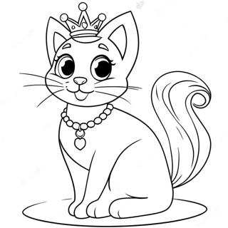 Prinzessin Kitty Ausmalbilder