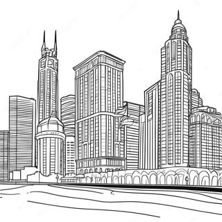 Chicago Architektur Ausmalbild 117162-52529