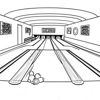 Bowling Ausmalbilder