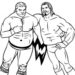 Wwe Ikonische Momente Ausmalbild 117469 52768