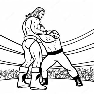 Epische Wwe Rivalitat Ausmalbild 117830-53037