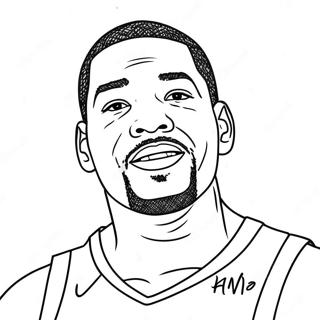 Kevin Durant Ausmalbild 118036-53192