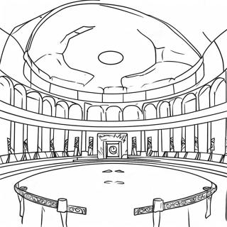 Hunger Games Arena Ausmalbild 118324-53426