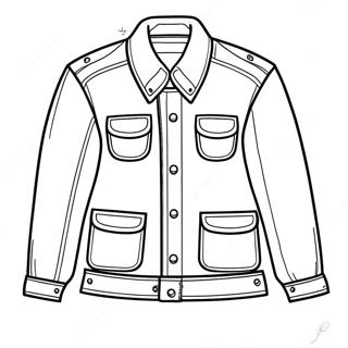 Jacke Ausmalbild 118345-53432