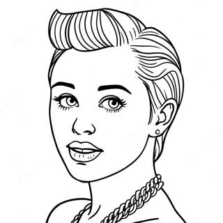 Miley Cyrus Ausmalbild 118446-53623