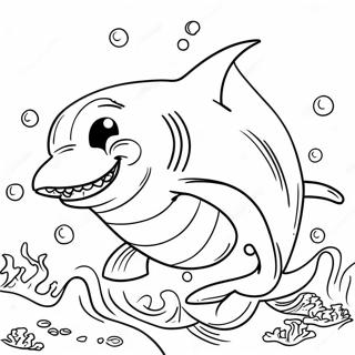 Realistische Haie Ausmalbild 118501 53677