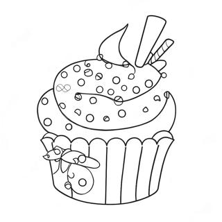 Cupcake Ausmalbilder