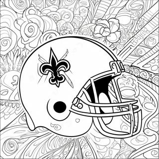 New Orleans Saints Ausmalbilder